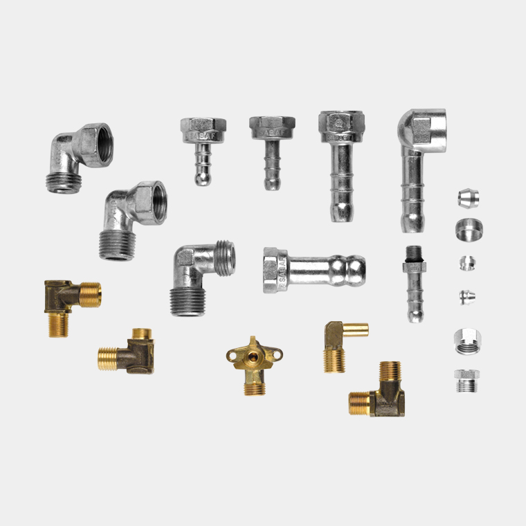A wide range of accessories, hose connectors and injector holders to suit every need and every gas.