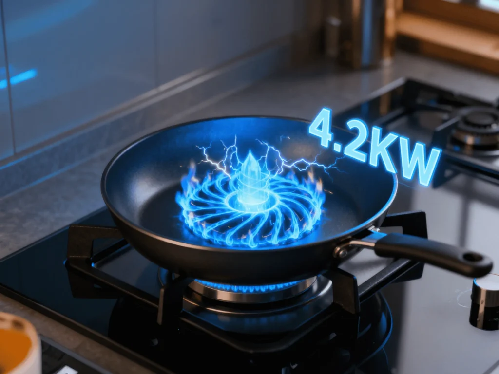 Combustion power up to 4.2KW