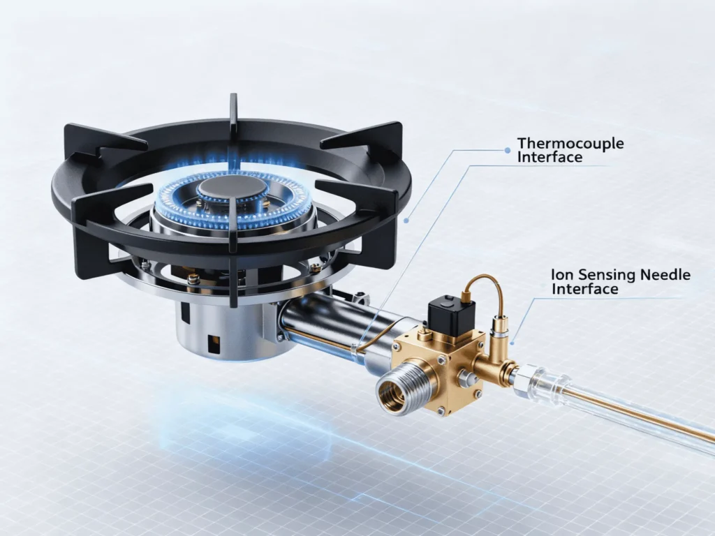 Automatic flameout device